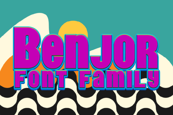 Benjor Family: A Bold Font for a Polished Brand Look