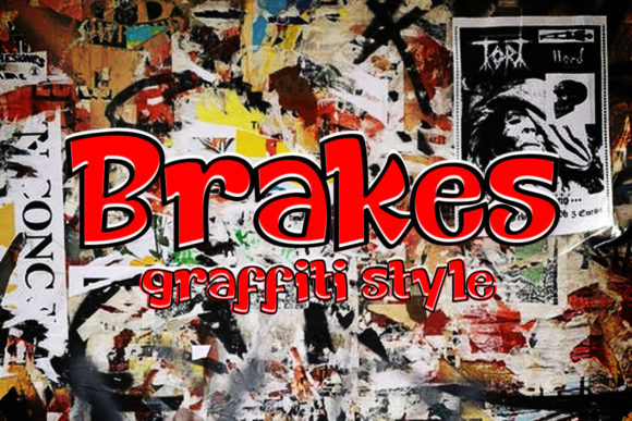 Brakes Font for Bold Branding