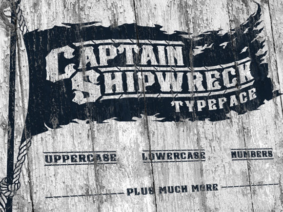 Captain Shipwreck Font Review for Bold Branding