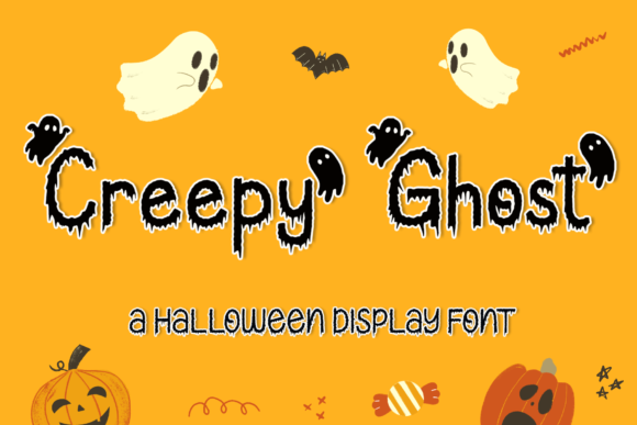 Creepy Ghost Font for Spooky Campaigns