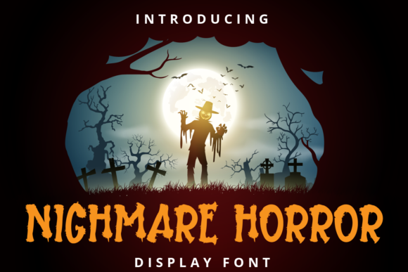 Designing with Nightmare Horror: A Quirky Font for Bold Branding