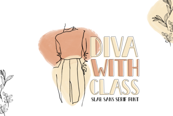 Diva with Class: A Modern Font for Professional Branding