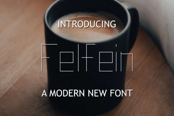 Felfein Font for Modern Branding and Digital Campaigns
