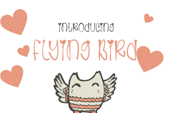 Flaying Bird: A Whimsical Font That Elevates Brand Design