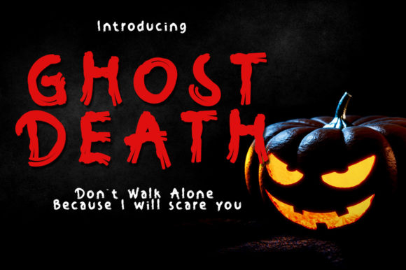 Ghost Death Font for Editorial Projects