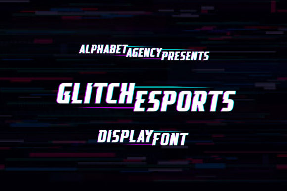 Glitch Esports Font for Bold Branding
