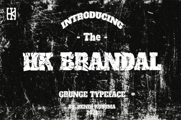 HK Brandal: A Bold Display Font for Digital Creatives