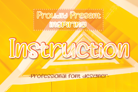 Instruction: The Display Font That Elevates Campaign Design