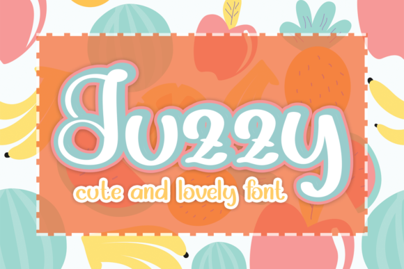 Juzzy: A Cool Display Font for Modern Editorial Design