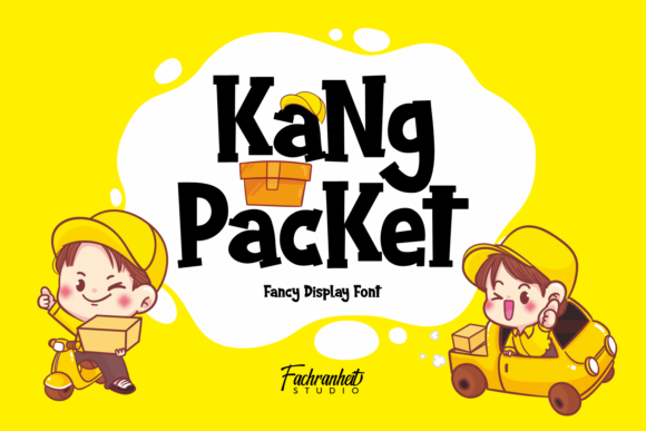 KaNg PacKet Font for Business Branding