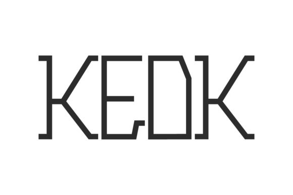 Keok Display Font for Web Design and Branding