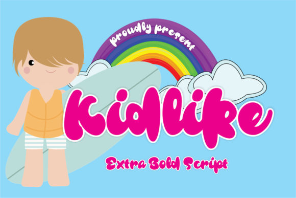 Kidlike: A Playful Display Font for Eye-Catching Campaigns