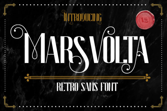 Marsvolta: A Whimsical Font for Creative Branding