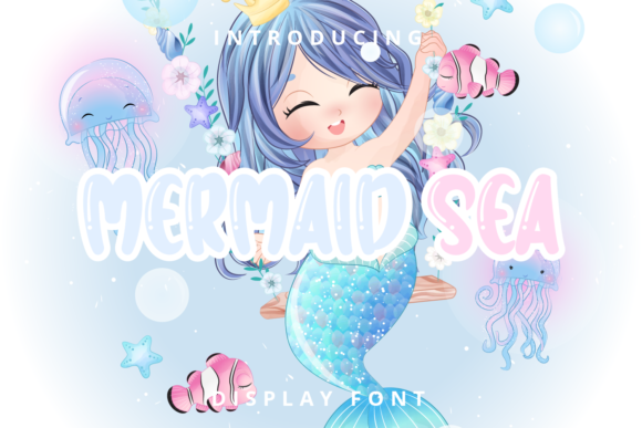 Mermaid Sea: A Playful Font for Modern Editorial Design