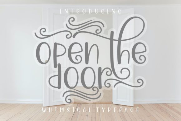 Open the Door: A Display Font Review for Design Projects