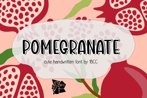 Pomegranate Font for Editorial Design