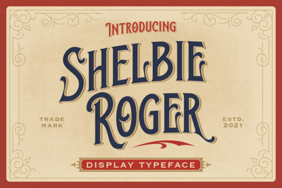 Shelbie Roger: A Bold Display Font for Web Projects